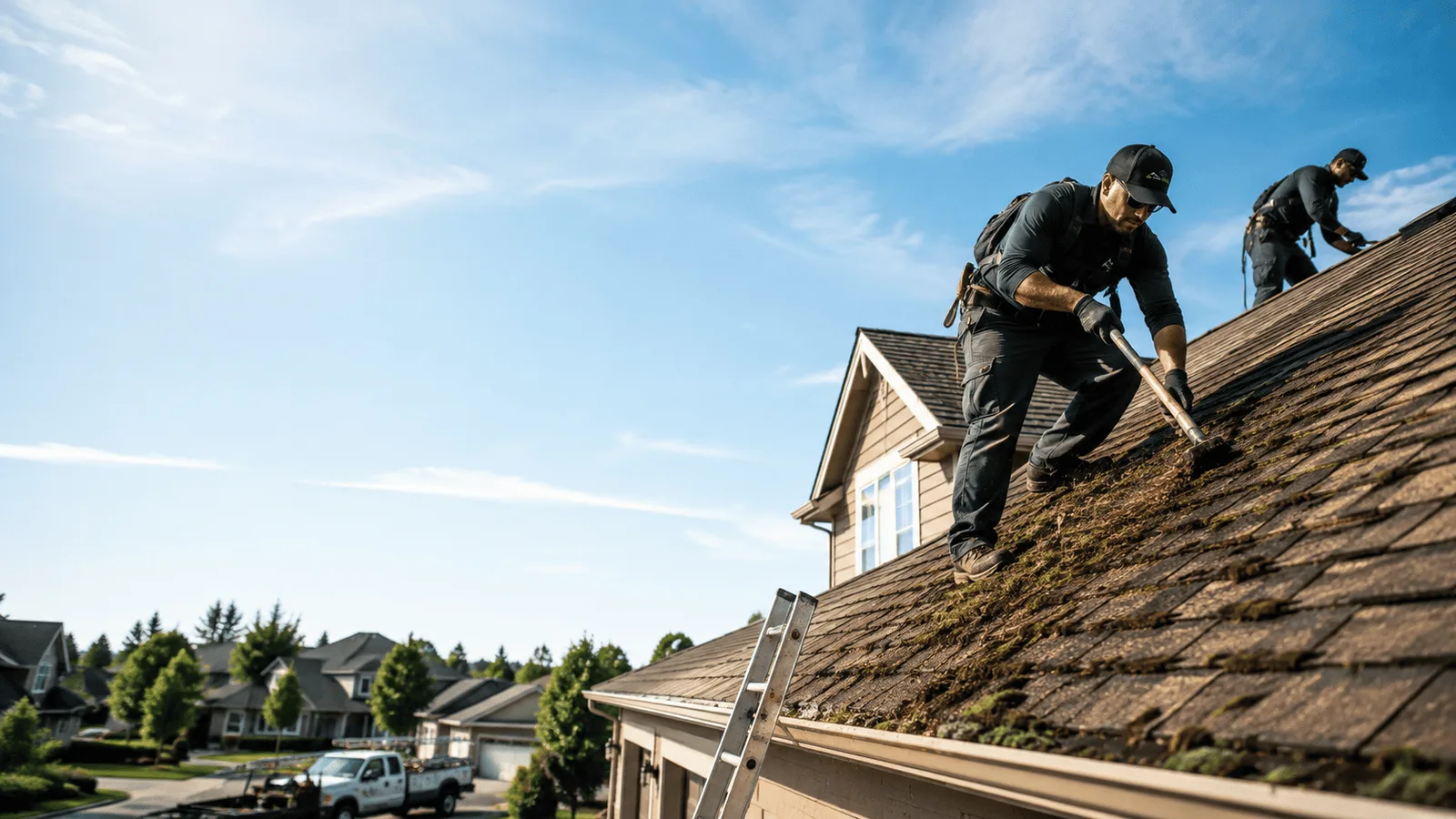 Roof Moss Removal in Zahl, ND near me